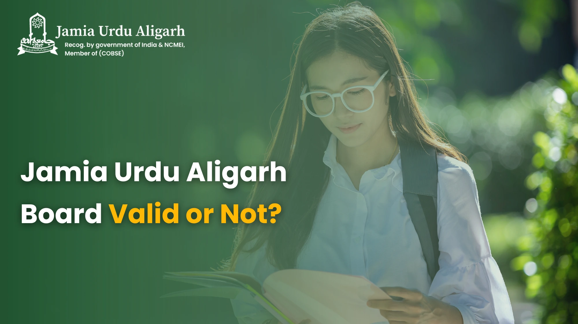 Jamia Urdu Aligarh Board Valid or Not?